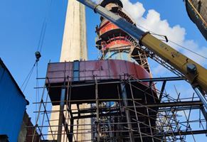 内蒙古阜丰生物科技有限公司热电厂130th循环流化床锅炉石灰-石膏法脱硫+170th煤粉炉SCR脱硝系统改造